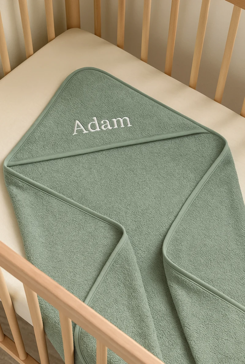 Mister Needle Bad Badcape cadeau kraamcadeau verjaardagscadeau baby en kind