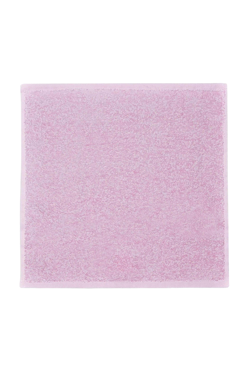 Mister Needle Spuugdoek geborduurd naam kraamcadeau roze